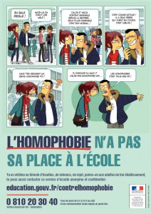 L'homophobie n'a pas sa place a l'école